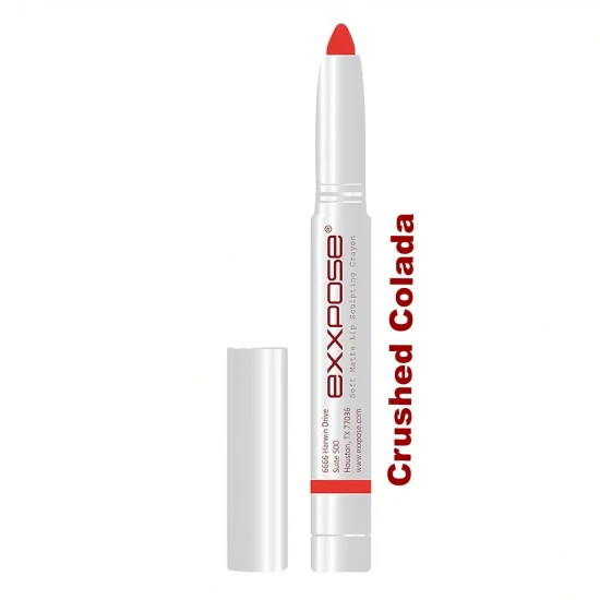 Exxpose Soft Matte Lip Sculpting Crayon Crushed Colada (1.4gm)