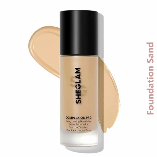 Sheglam Complexion Pro Long Lasting Breathable Matte Foundation Sand 30ml