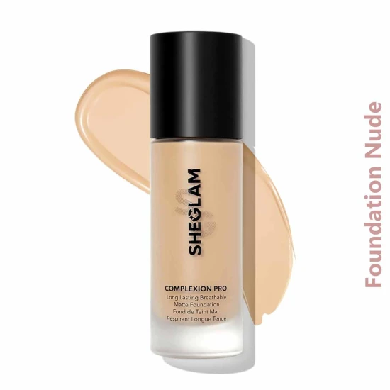 Sheglam Complexion Pro Long Lasting Breathable Matte Foundation-Nude 30ml