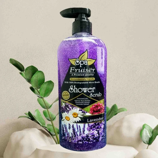 Fruiser Shower Scrub Lavender Size: 730ml