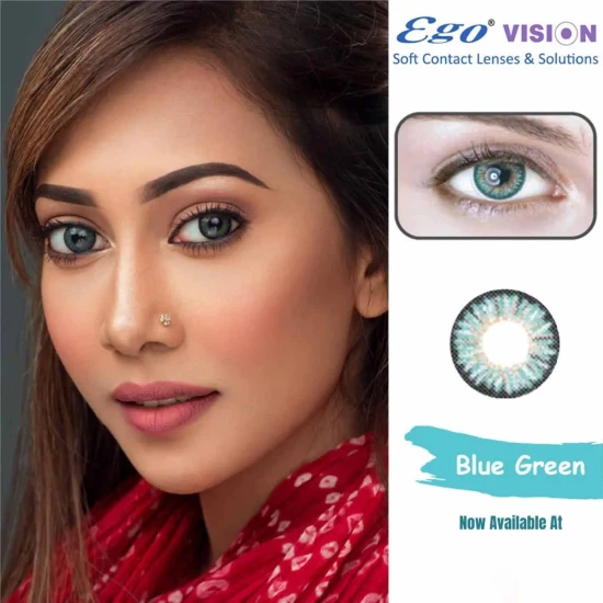 EGO Vision Blue Green Contact Lens