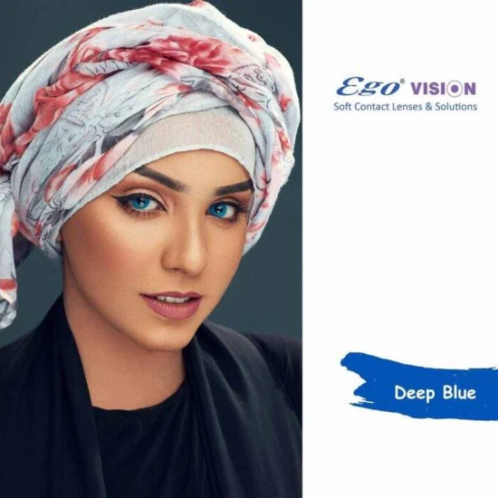 Ego Vision Deep Blue Contact Lens