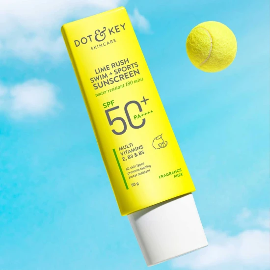 Dot & Key Lime Rush Swim + Sports Sunscreen SPF 50 PA++++ 50 gram