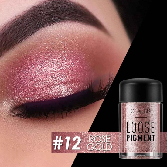 Focallure loose pigment Shade 12 Rose Gold 4.5g