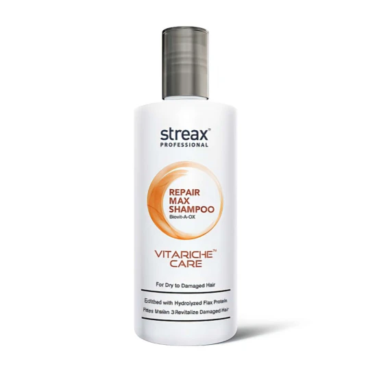 Streax Professionals Repair Max Shampoo for Dry to Damaged Hair 300ml