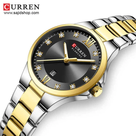 CURREN Watches 9107 Luxury Business Female Quartz Watch With Luminous Hands Wristwatches Waterproof Women Gift Calendar Clock .04