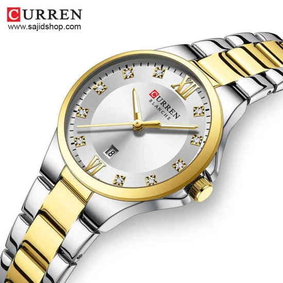 CURREN Watches 9107 Luxury Business Female Quartz Watch With Luminous Hands Wristwatches Waterproof Women Gift Calendar Clock .02