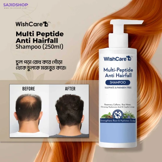 Wishcare Multi Peptide Anti Hairfall Shampoo 250ml