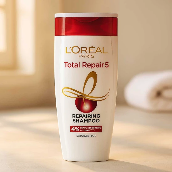 L'Oreal Paris Elvive Total Repair 5 Repairing Shampoo 340ml (india)