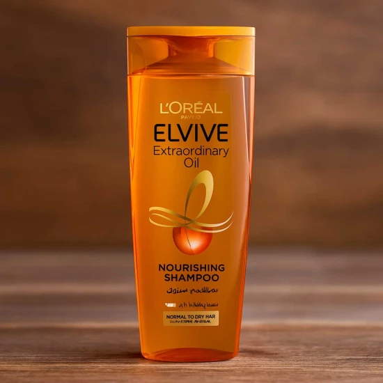 L'Oreal Paris Elvive Extraordinary Oil Nourishing Shampoo 400ml (Egypt)