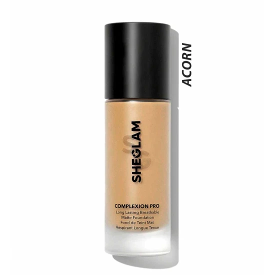 Sheglam Complexion Pro Long Lasting Breathable Matte Foundation Acorn 30ml