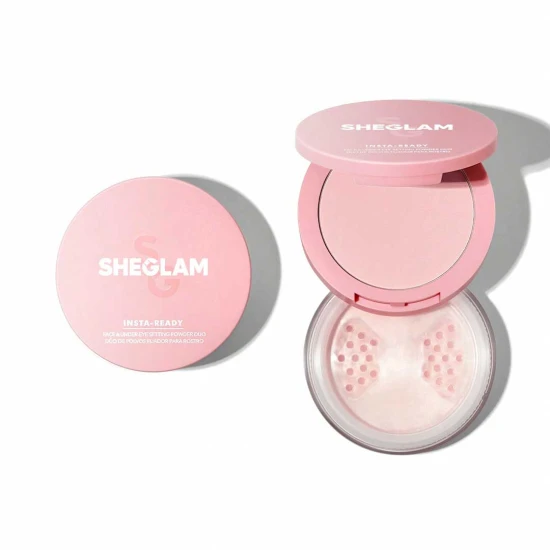 Sheglam Insta Ready Face And Under Eye Setting Powder - Bubblegum