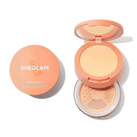 Sheglam Insta Ready Face And Under Eye Setting Powder - Toasted Almond