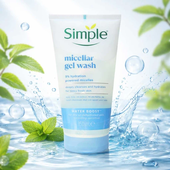 Simple Water Boost Micellar Gel Wash 150ml