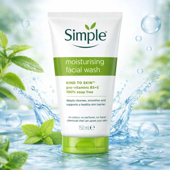 Simple Moisturising Facial Wash 150ml
