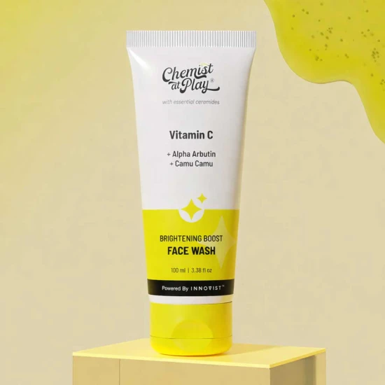 Chemist At Play Vitamin C Brightening Boost Face Wash - 100ml