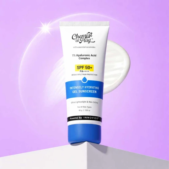 Chemist At Play 1% Hyaluronic Acid Gel Sunscreen SPF 50+ PA++++ (45ml)
