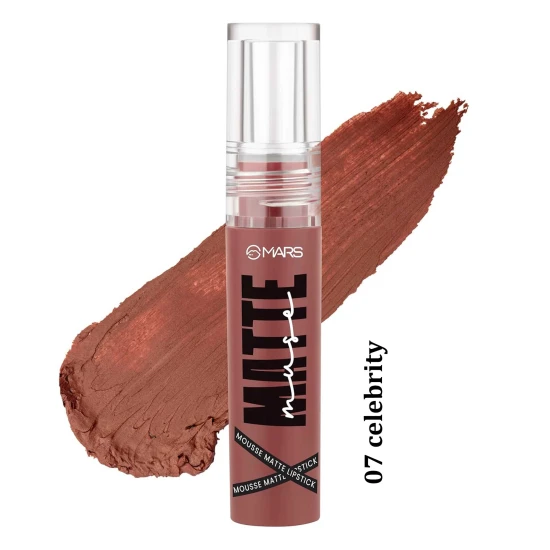 MARS Matte Muse Mousse Lipstick - 07 celebrity