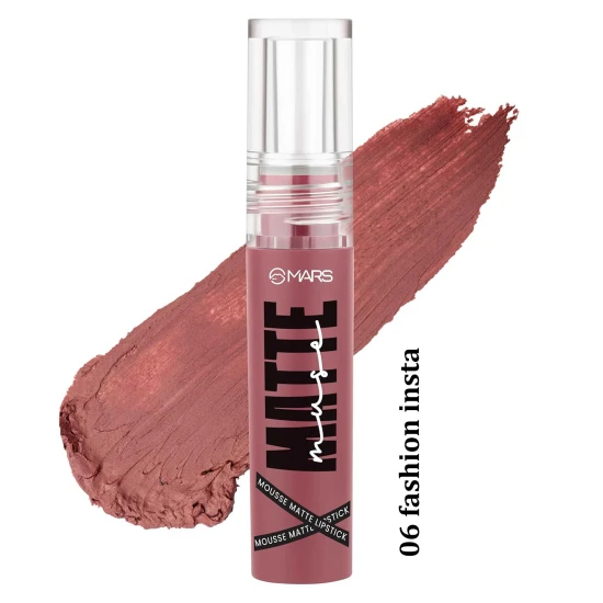 MARS Matte Muse Mousse Lipstick - 06 fashion insta