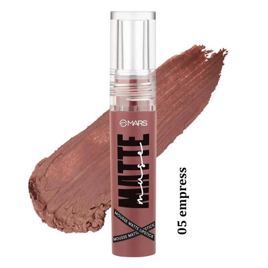 MARS Matte Muse Mousse Lipstick - 05 empress