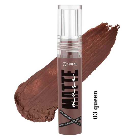 MARS Matte Muse Mousse Lipstick - 03 queen