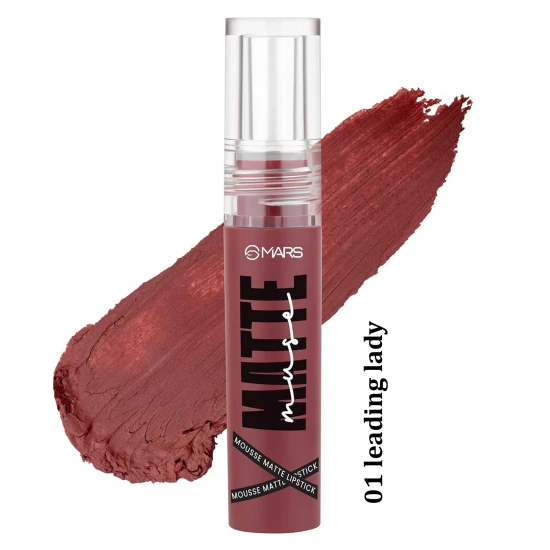 MARS Matte Muse Mousse Lipstick - 01 leading lady