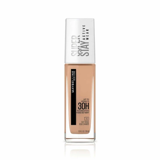 Maybelline Super 30 Hr Stay Full Coverage Liquid Foundation (Buff Beige 130)