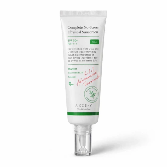 Axis-Y Complete No-Stress Physical Sunscreen 50ml