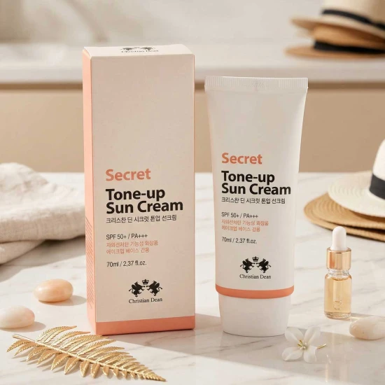 Christian Dean Secret Tone Up Sun Cream SPF 50+ PA++ -70ml