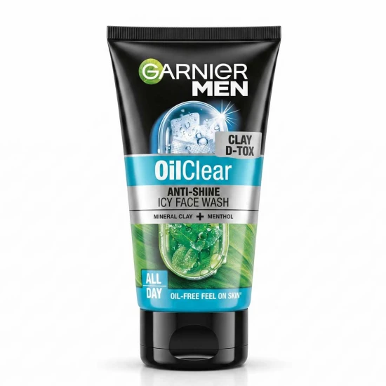 Garnier Men Oil Clear Deep Cleansing Icy Face Wash 100g