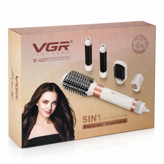 VGR V-487 Professional 5-in-1 Hot Air Styler Set