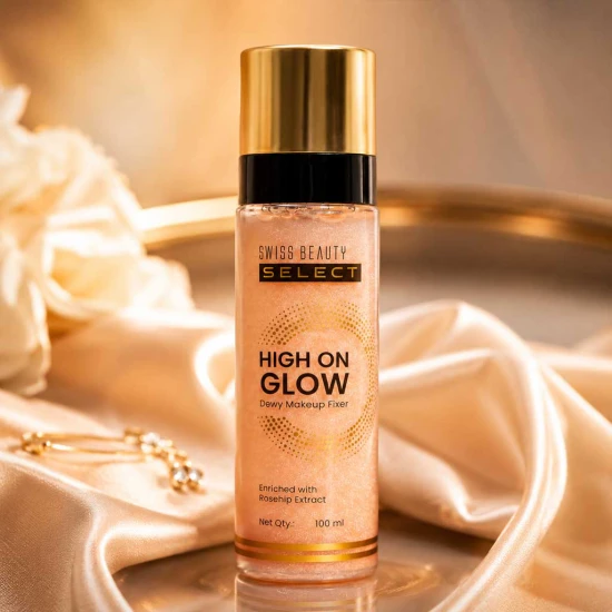 Swiss Beauty Select High on Glow Dewy Makeup Fixer Size: 100 ml