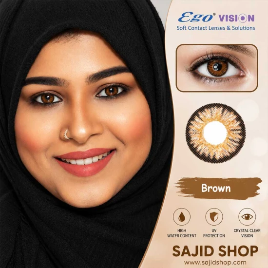 EGO Vision Brown Contact Lens