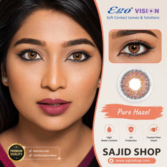 EGO Vision Pure Hazel Contact Lens