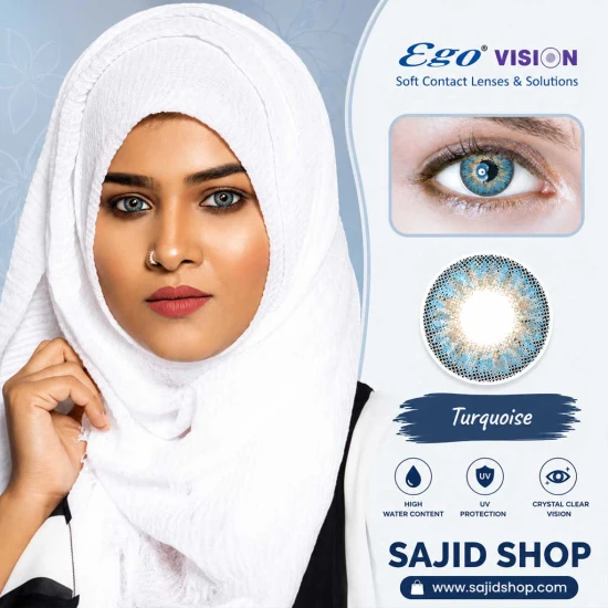 EGO Vision Turquoise Contact Lens