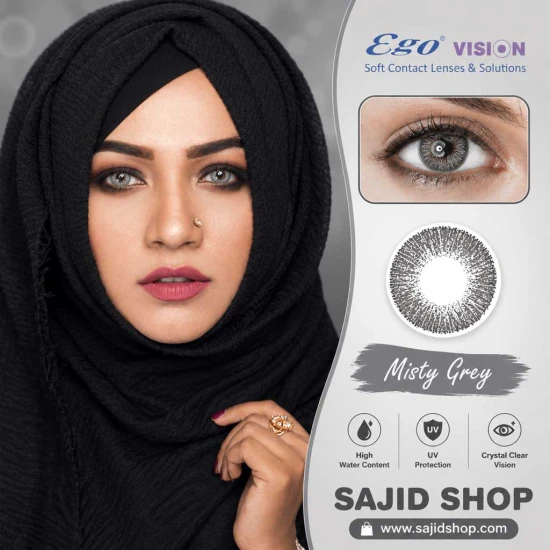 Ego Vision Misty Grey Contact Lens