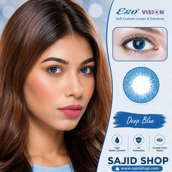 Ego Vision Deep Blue Contact lens