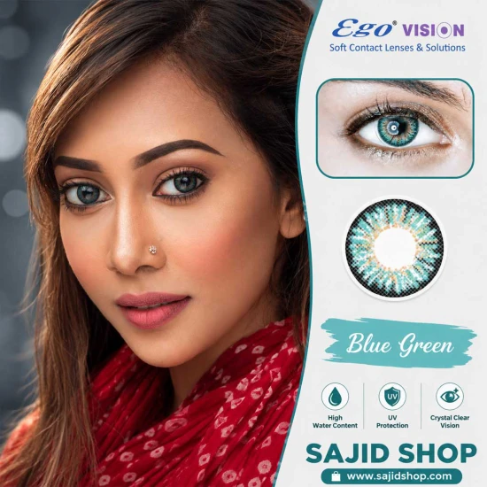 EGO Vision Blue Green Contact Lens