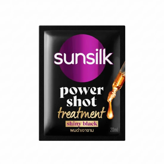 Sunsilk Power Shot Treatment For Shiny Black Hair 20ml