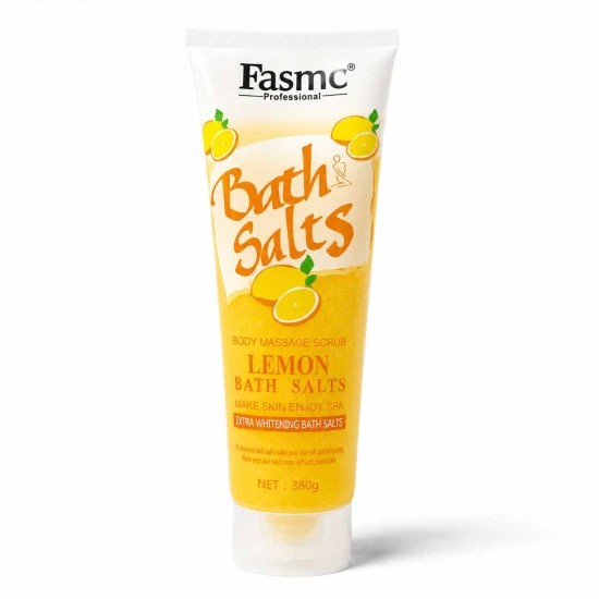 Fasmc Bath Salts Lemon Body Massage Scrub 380g