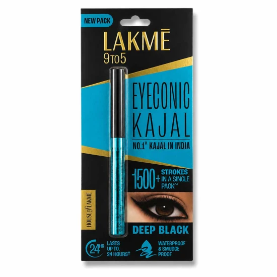 Lakme Eyeconic Kajal - Deep Black
