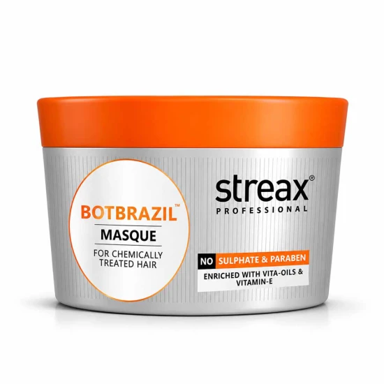 Streax Professional Botbrazil Nourishing Hair Masque 200gm (India)
