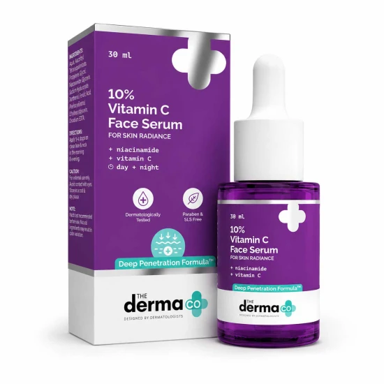 The Derma Co 10% Vitamin C Face Serum 30ml