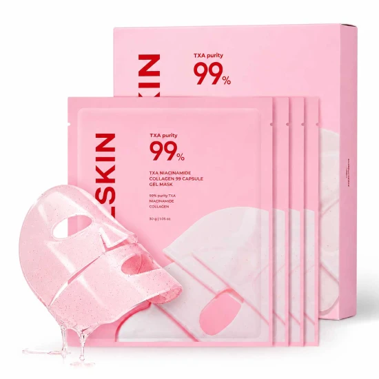 Aprilskin TXA Niacinamide Collagen 99 Capsule Gel Mask 30g x 4ea