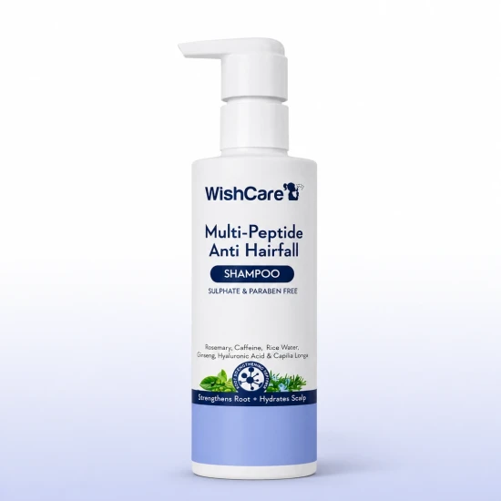 WishCare Multi-Peptide Anti Hairfall Shampoo 250ml