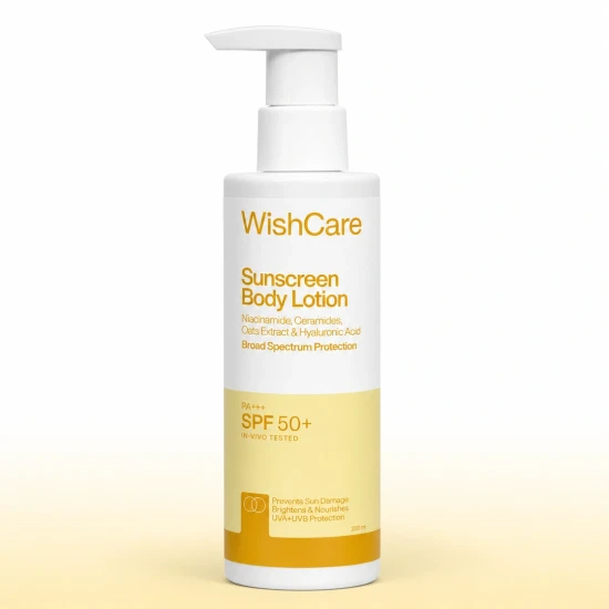 WishCare SPF 50 PA+++ Sunscreen Body Lotion 200ml