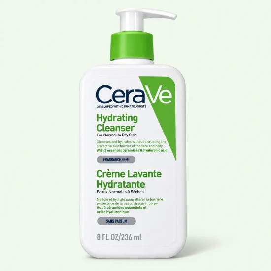 CeraVe Hydrating Cleanser for Normal to Dry Skin 236ml