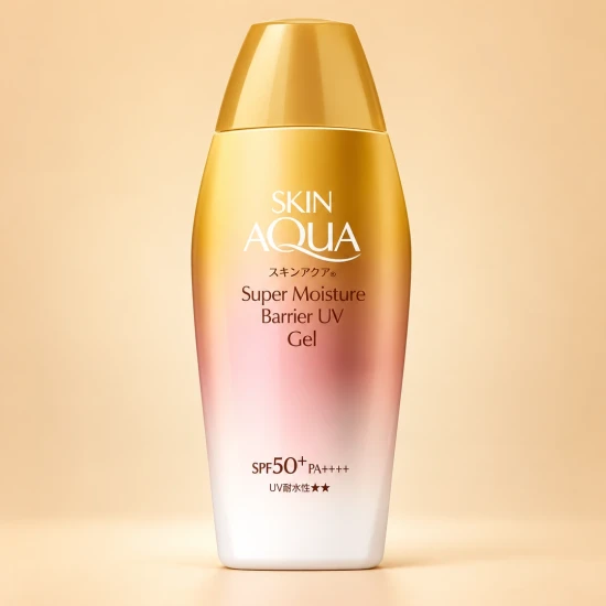 Rohto Mentholatum Skin Aqua Super Moisture Barrier UV Gel SPF50+ PA++++ 100g