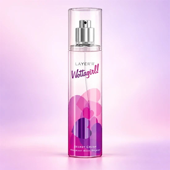Layer'r Shot Secret Crush Body Mist for Women - 135ml